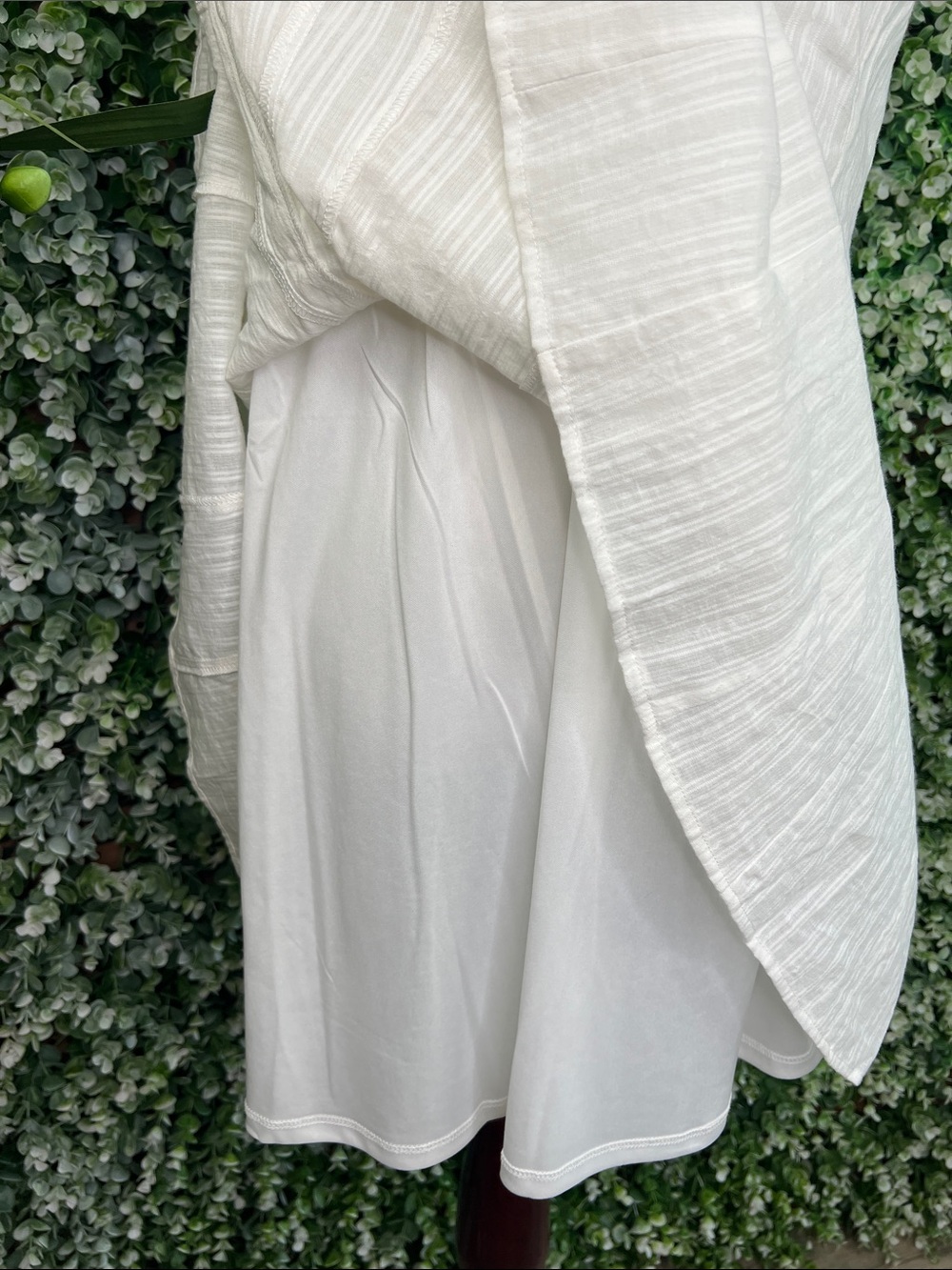 Lulus Charming Perfection White Tie-Back Mini Shift Cotton Dress - Picture 10 of 14